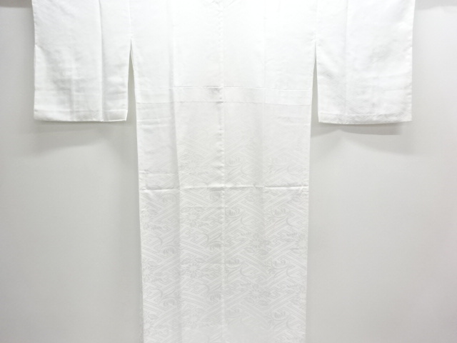 JAPANESE KIMONO / HITOE JUBAN / WOVEN SAYAGATA & PLANT 